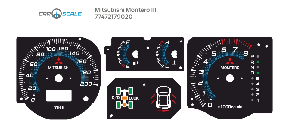 MITSUBISHI MONTERO 3 11